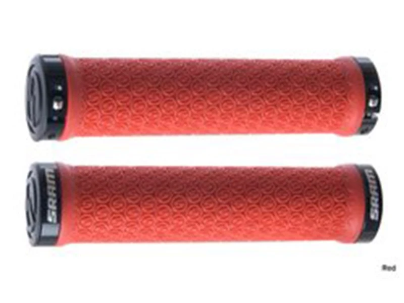 Sram Locking Grips Red Håndtag, 135mm 3 Sram Locking Grips Red Håndtag, 135mm
