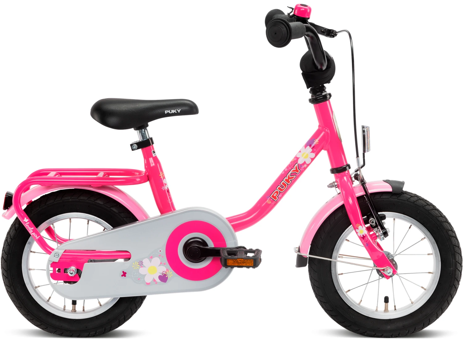 Puky Steel 12" Lovely Pink - Pigecykel - 2023 3 Puky Steel 12" Lovely Pink - Pigecykel - 2023
