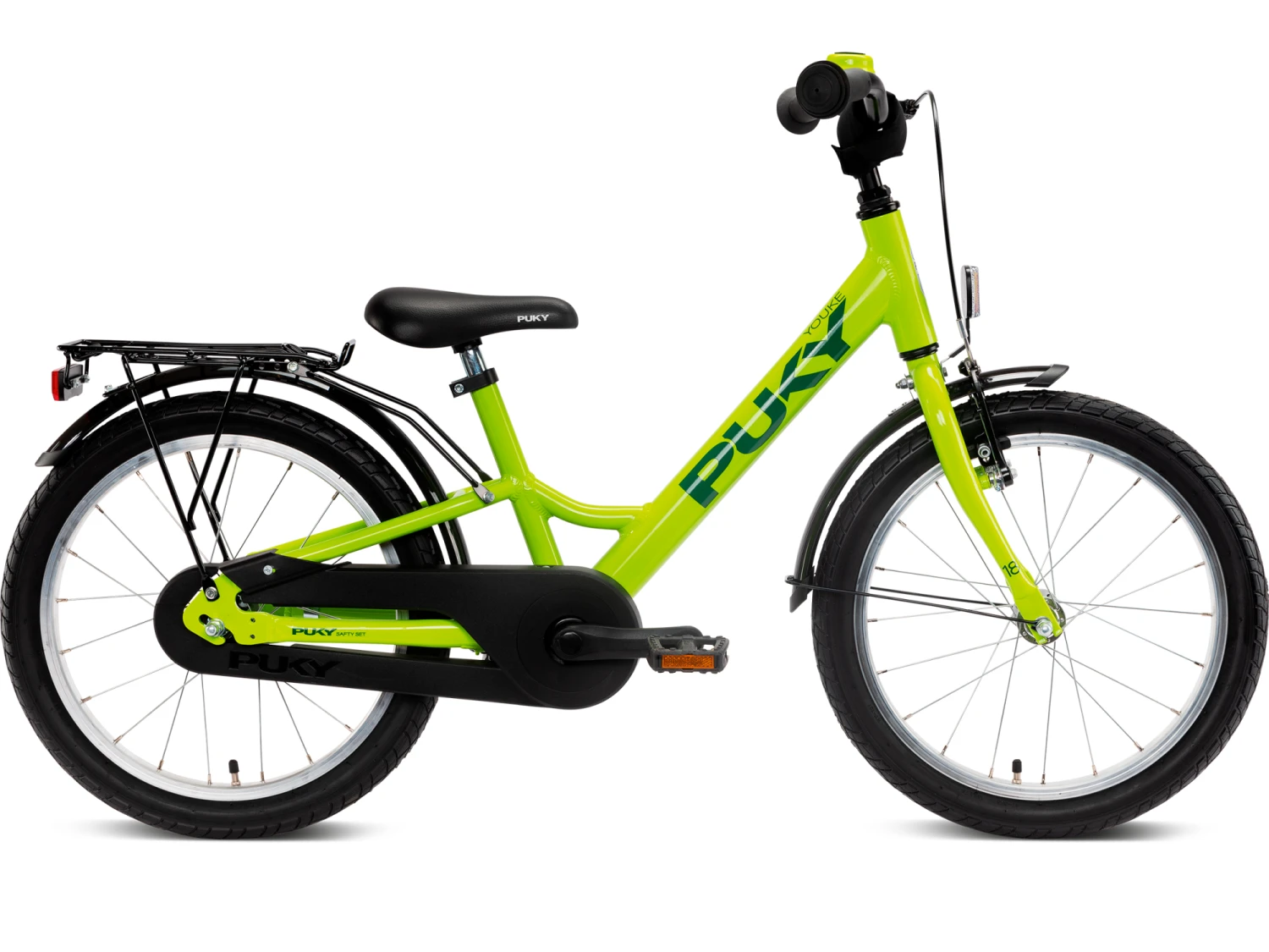 Puky Youke 18" Fresh Green - Børnecykel - 2023 3 Puky Youke 18" Fresh Green - Børnecykel - 2023