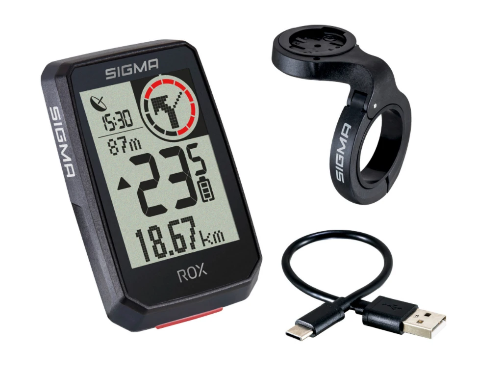 Sigma ROX 2.0 GPS Cykelcomputer, Top Mount Kit 3 Sigma ROX 2.0 GPS Cykelcomputer, Top Mount Kit