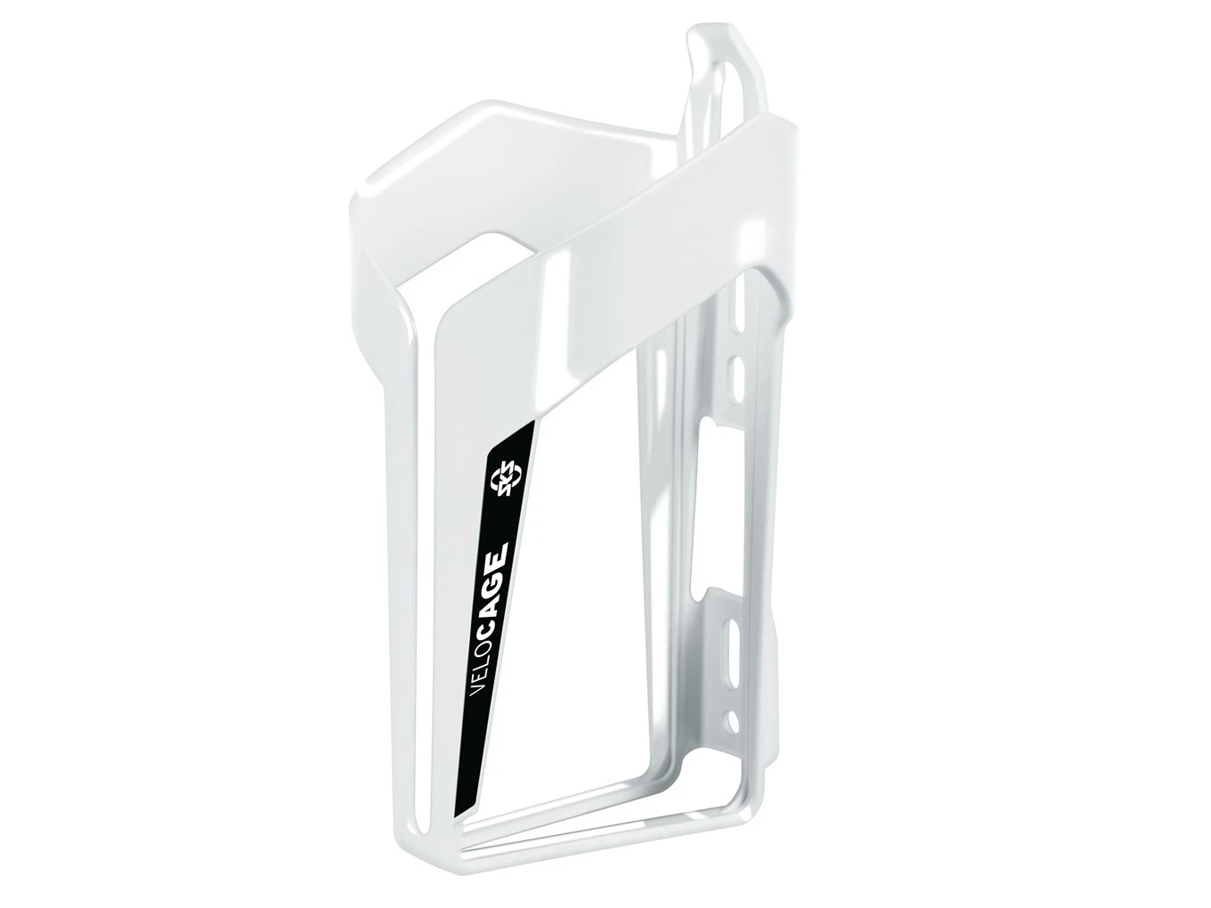 SKS Velocage Flaskeholder, Glossy White/Black 3 SKS Velocage Flaskeholder, Glossy White/Black