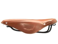 Brooks B17 Narrow Herresadel, Honey -Cykelshoppen Udsalgsbutik 05.b214 a07203 b17 narrow leather honey left 2 1