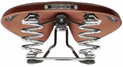 Brooks B67S Damesadel, A. Brown -Cykelshoppen Udsalgsbutik 06.b427hs a07205 b67 leather brown back 1 removebg preview
