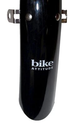 Bike Attitude Blanksort 28" Skærmsæt, 45mm -Cykelshoppen Udsalgsbutik 1101452 1