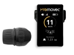 Promovec Connect+ Centerdisplay M. Gashåndtag