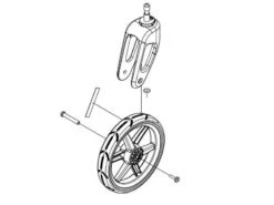 Thule Chariot Næsehjul