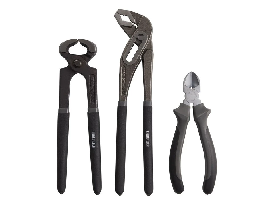 PROBUILDER ProBruilder Tangsæt, 3 Dele 3 PROBUILDER ProBruilder Tangsæt, 3 Dele