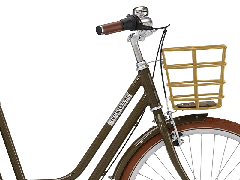 Norden Clara 26" Olive Green - Juniorcykel - 2023 4 Norden Clara 26" Olive Green - Juniorcykel - 2023 - Billede 2