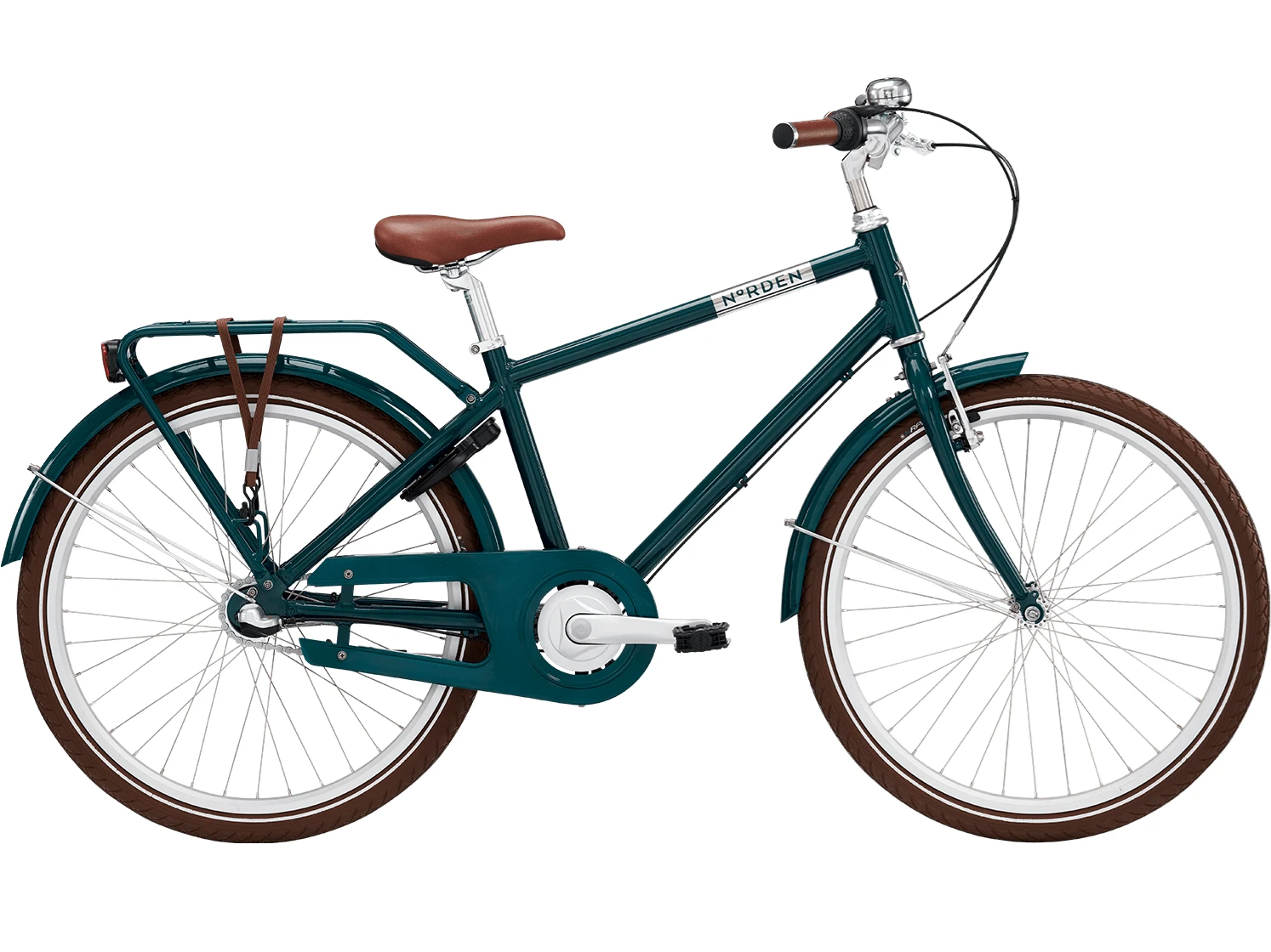 Norden Oscar 24" Leaf Green - Drengecykel - 2023