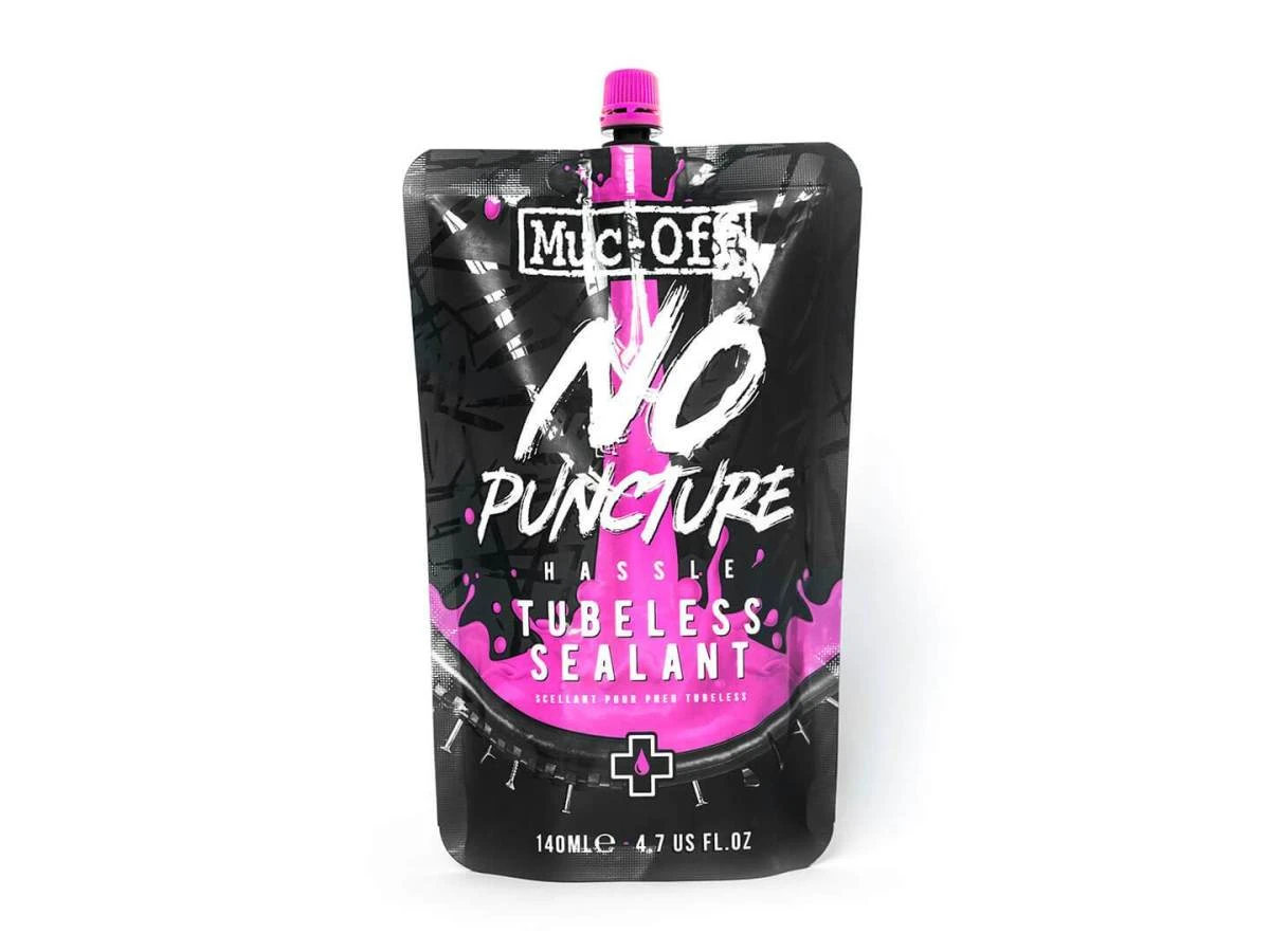 Muc-Off No Puncture Hassle Tubeless Sealant Kit, 140ml 4 Muc-Off No Puncture Hassle Tubeless Sealant Kit, 140ml - Billede 2