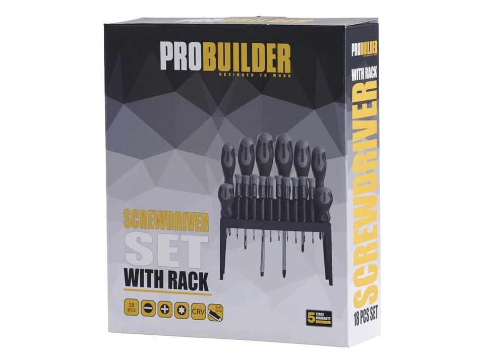 ProBuilder Skruetrækkersæt 5 ProBuilder Skruetrækkersæt - Billede 3