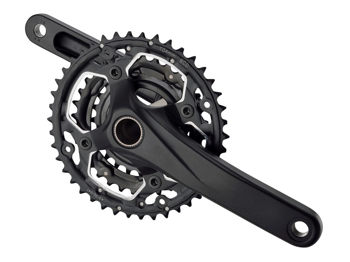 Mixbike Trekking 9/10-Speed Kranksæt, 42/32/24T 3 Mixbike Trekking 9/10-Speed Kranksæt, 42/32/24T