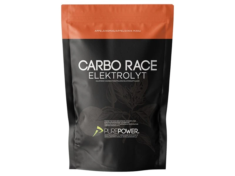 PurePower Carbo Race Appelsin Elektrolyt, 1 Kg 3 PurePower Carbo Race Appelsin Elektrolyt, 1 Kg