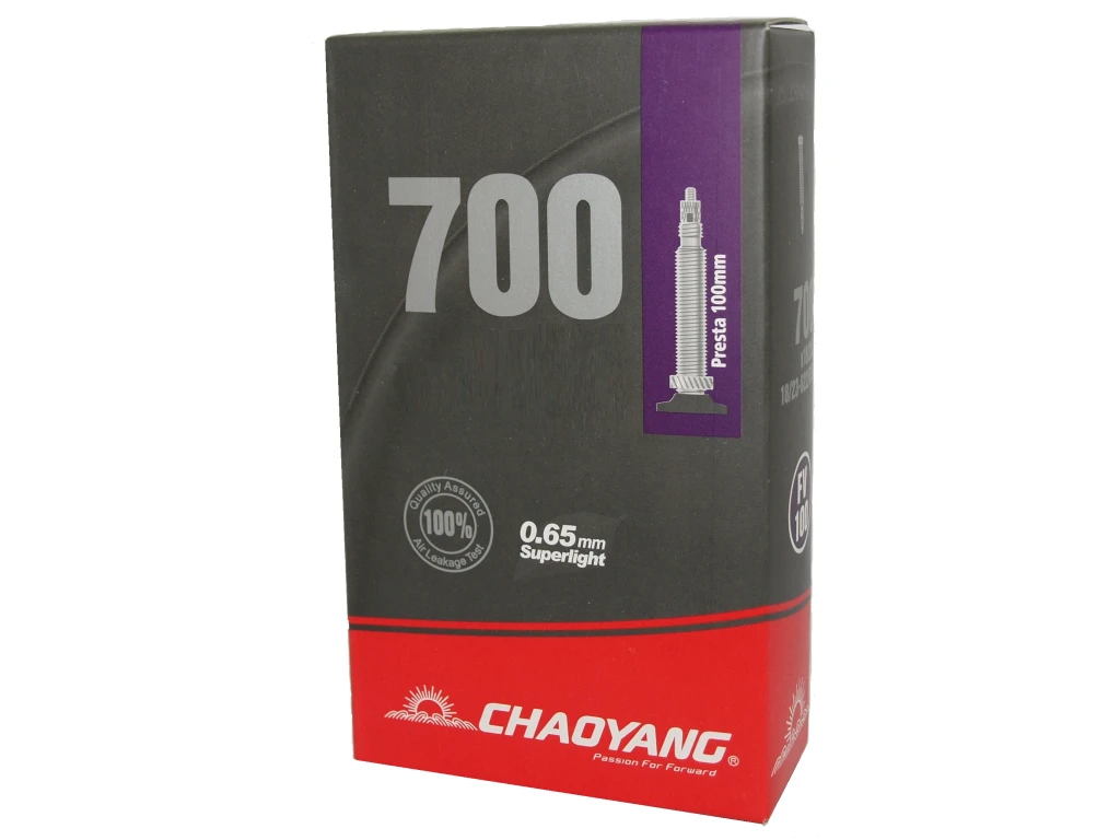 Chaoyang Cykelslange 700x23/28C, 100mm Racerventil 3 Chaoyang Cykelslange 700x23/28C, 100mm Racerventil