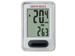 Cateye Velo 9 White Cykelcomputer