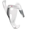 Elite Custom Race+ Flaskeholder, Glossy White/Black -Cykelshoppen Udsalgsbutik 8020775035726