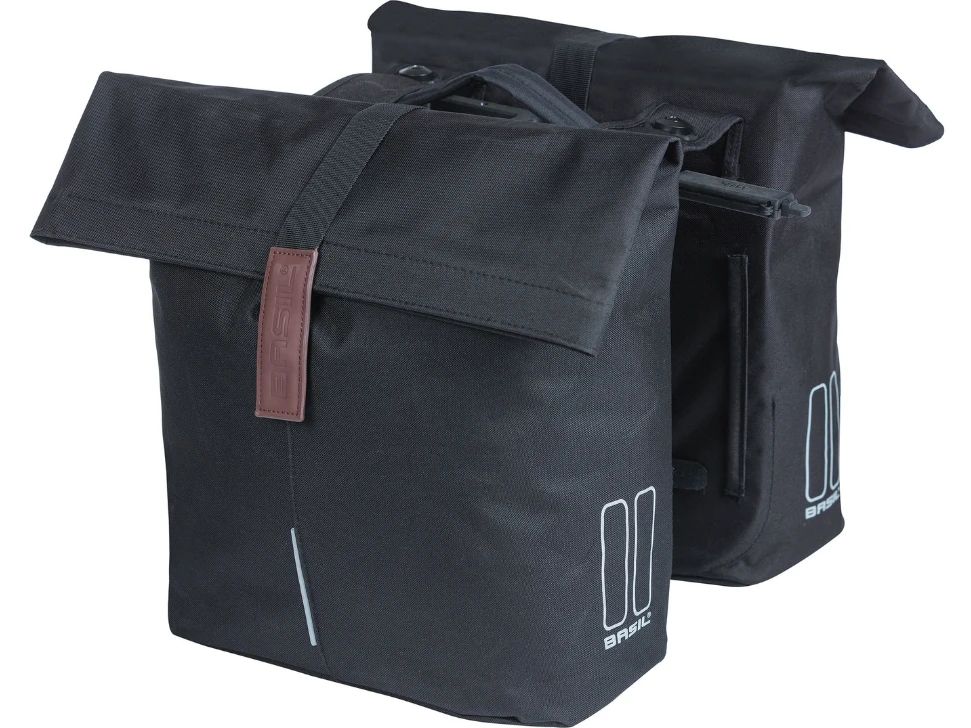 Basil City MIK 2 X 20L Sidetaskesæt, MIK Beslag 3 Basil City MIK 2 X 20L Sidetaskesæt, MIK Beslag