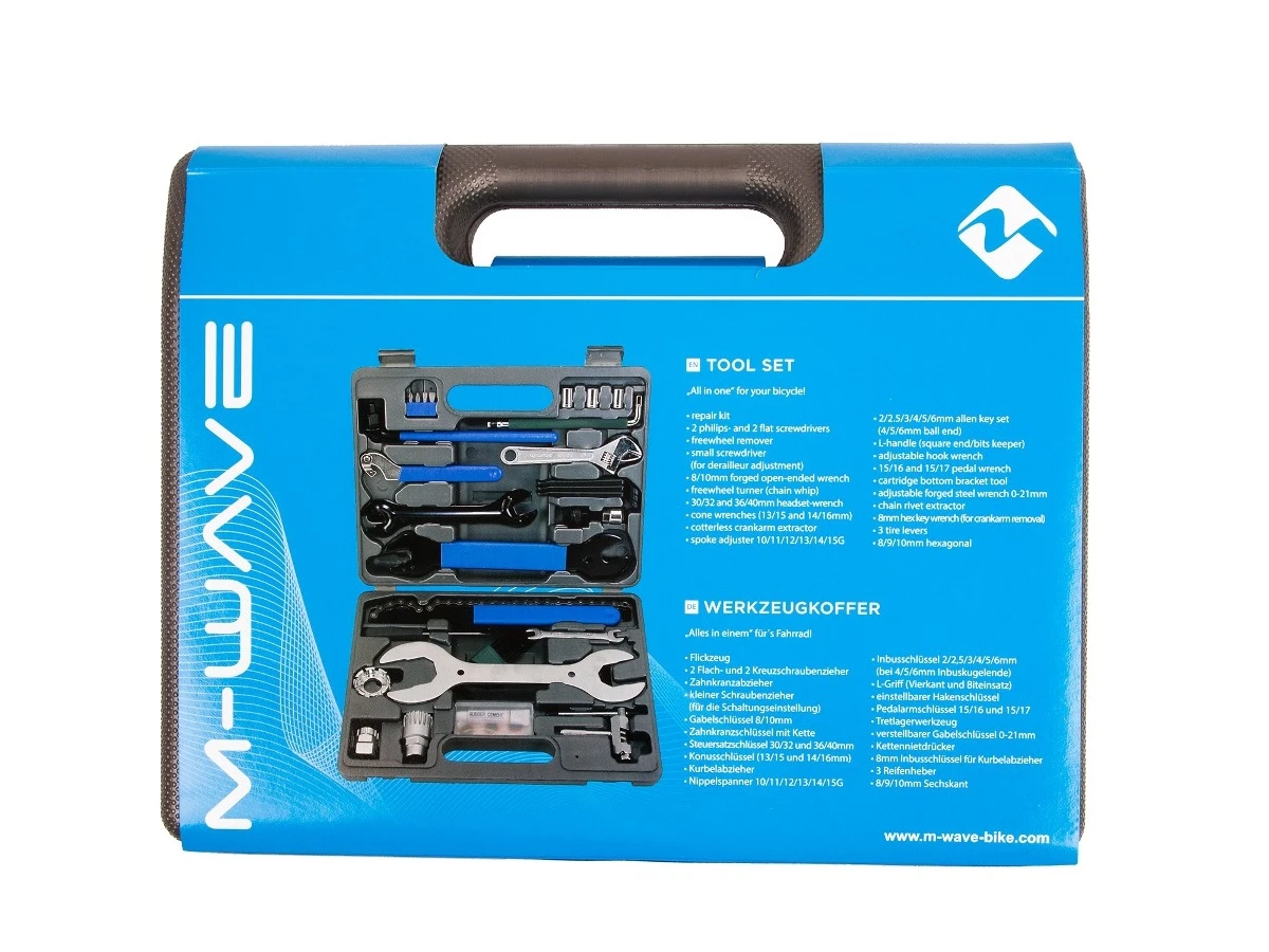 M-Wave Værktøjssæt, 43 Dele 4 M-Wave Værktøjssæt, 43 Dele - Billede 2