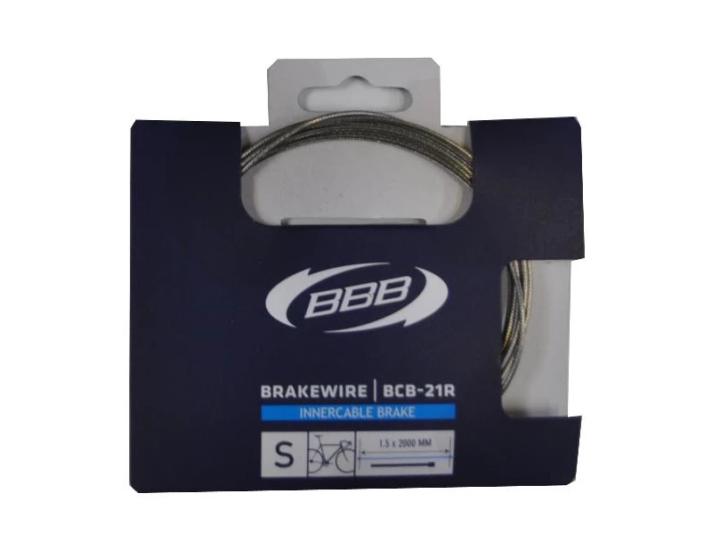 BBB Pærenippel Bremsewire, 1.5mm X 2350mm 3 BBB Pærenippel Bremsewire, 1.5mm X 2350mm