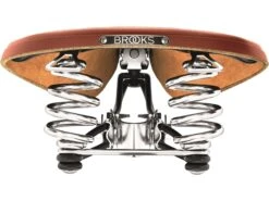 Brooks B66S Damesadel, Honey -Cykelshoppen Udsalgsbutik Brooks20sadel20B66S20brown205
