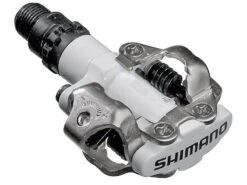 Shimano M520 SPD Pedaler, White
