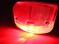 Smart Lystunnel Fastmonteret Baglygte, 50mm -Cykelshoppen Udsalgsbutik C SS 279 3 2