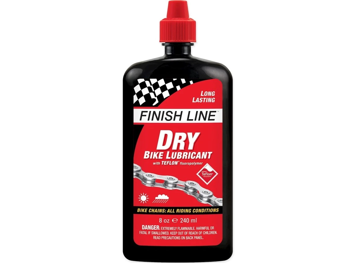 Finish Line Dry Lube Teflon Tør Kædeolie, 240ml 3 Finish Line Dry Lube Teflon Tør Kædeolie, 240ml