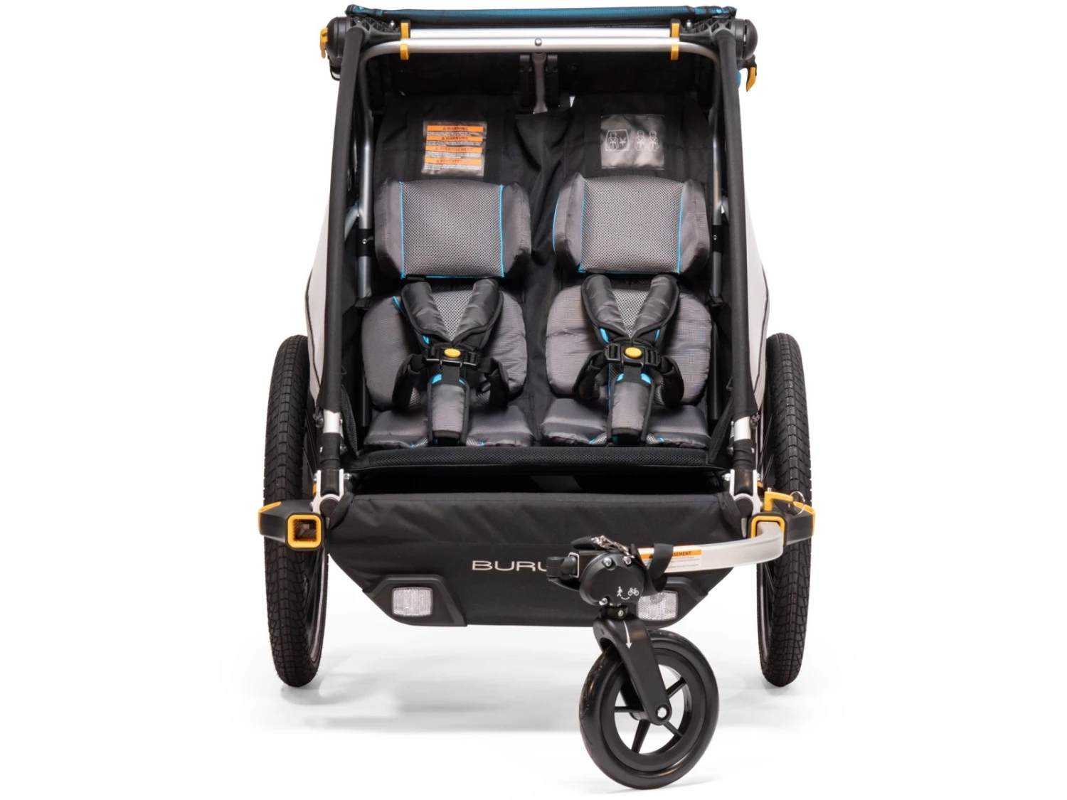 Burley D'Lite X Cykelanhænger, 2 Børn 6 Burley D'Lite X Cykelanhænger, 2 Børn - Billede 4