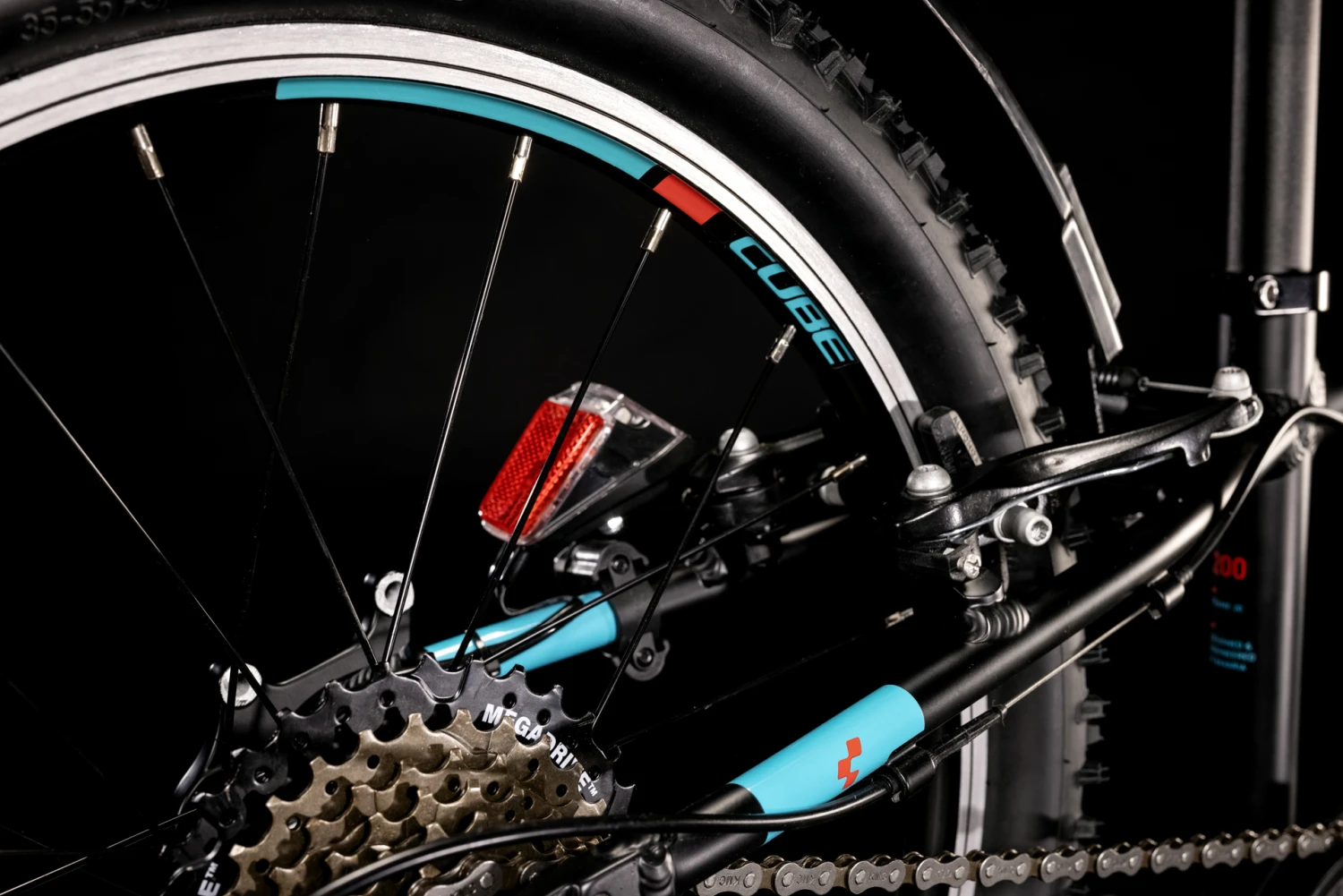 Cube Acid 200 Allroad 20" Black - Børnecykel - 2023 7 Cube Acid 200 Allroad 20" Black - Børnecykel - 2023 - Billede 5