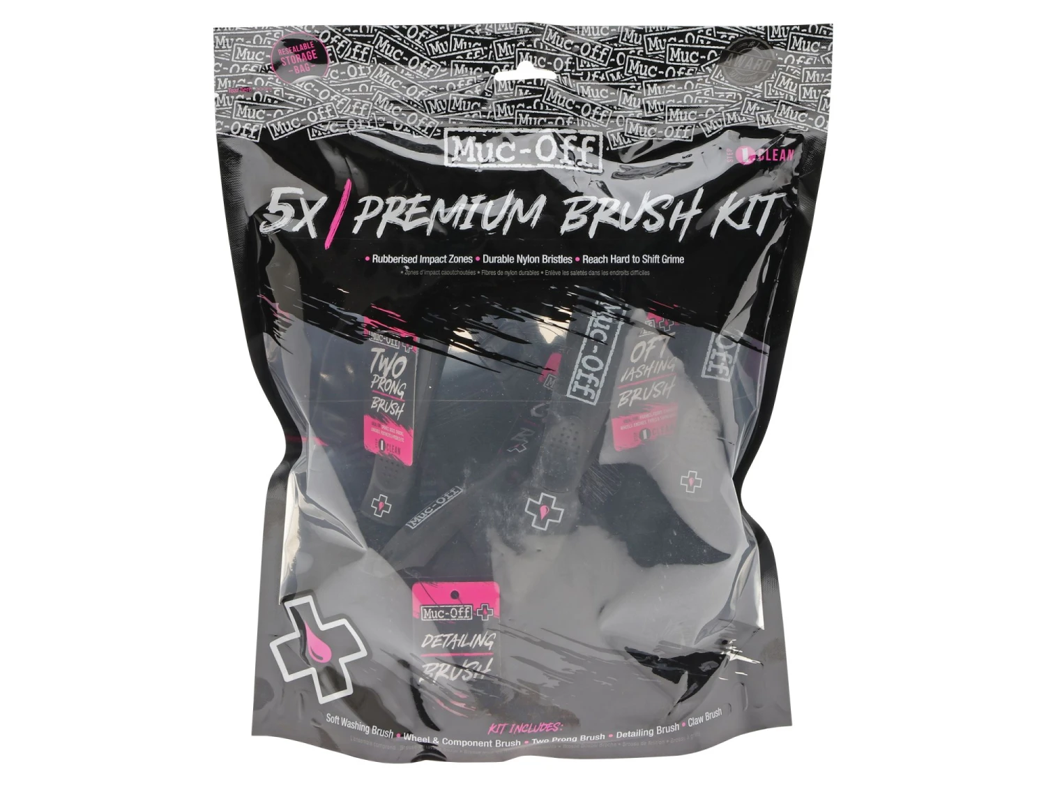 Muc-Off Børstesæt, 5 Stk 6 Muc-Off Børstesæt, 5 Stk - Billede 4
