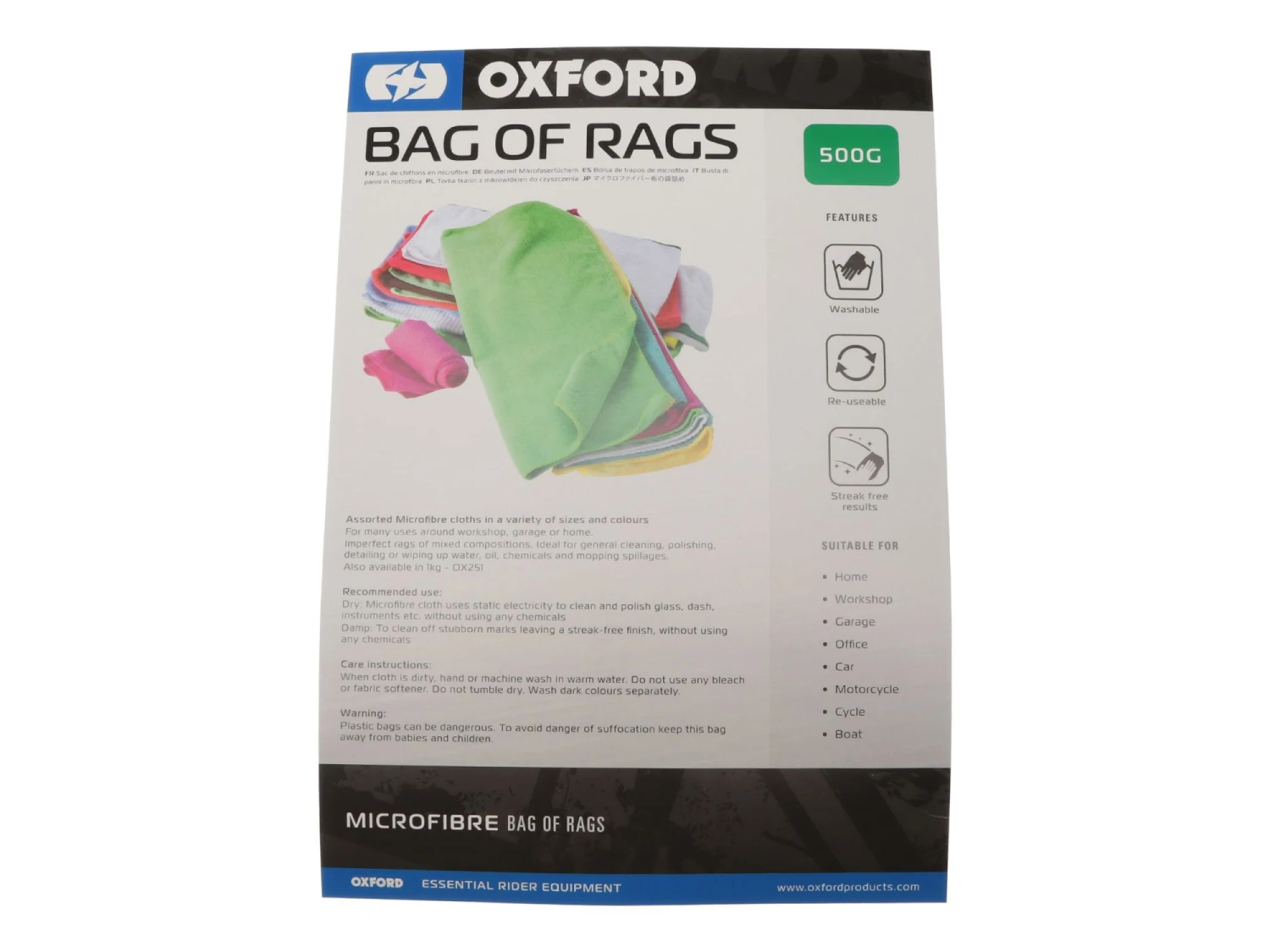 Oxford Assorterede Klude, 500 Gr 4 Oxford Assorterede Klude, 500 Gr - Billede 2