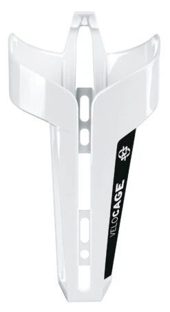SKS Velocage Flaskeholder, Glossy White/Black 5 SKS Velocage Flaskeholder, Glossy White/Black -Cykelshoppen Udsalgsbutik RS539 11481 VELOCAGE withe glossy front
