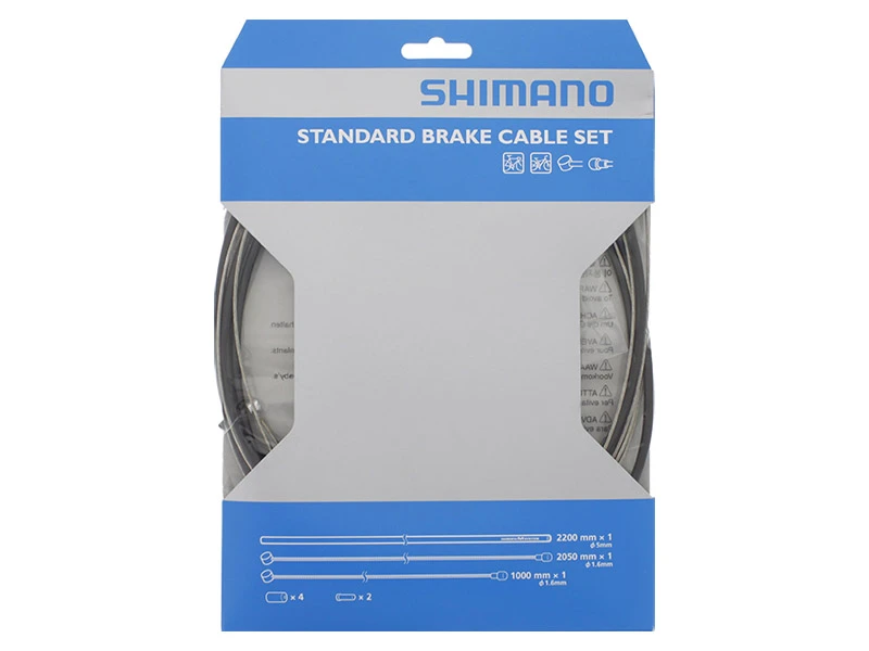 Shimano Race/MTB Bremsekabelsæt 3 Shimano Race/MTB Bremsekabelsæt
