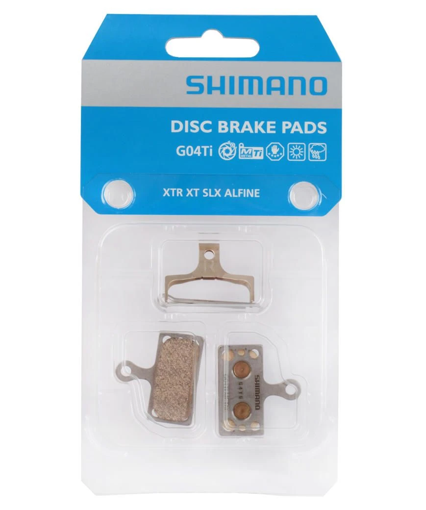 Shimano XTR G04Ti Metal Bremseklodser 5 Shimano XTR G04Ti Metal Bremseklodser - Billede 3