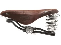Brooks B66S Damesadel, Brown -Cykelshoppen Udsalgsbutik ZDB281DB 2x2400
