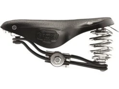 Brooks B66S Damesadel, Black -Cykelshoppen Udsalgsbutik ZDB281DZ 3x2400