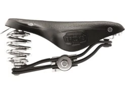 Brooks B66S Damesadel, Black -Cykelshoppen Udsalgsbutik ZDB281DZ 4x2400