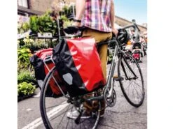 Ortlieb Back-Roller City Red Sidetaskesæt, 2 X 20L -Cykelshoppen Udsalgsbutik backroller city lon 3281