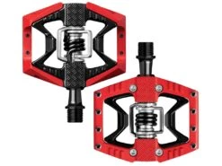 Crankbrothers Double Shot 3 Kombipedaler, Black/Red