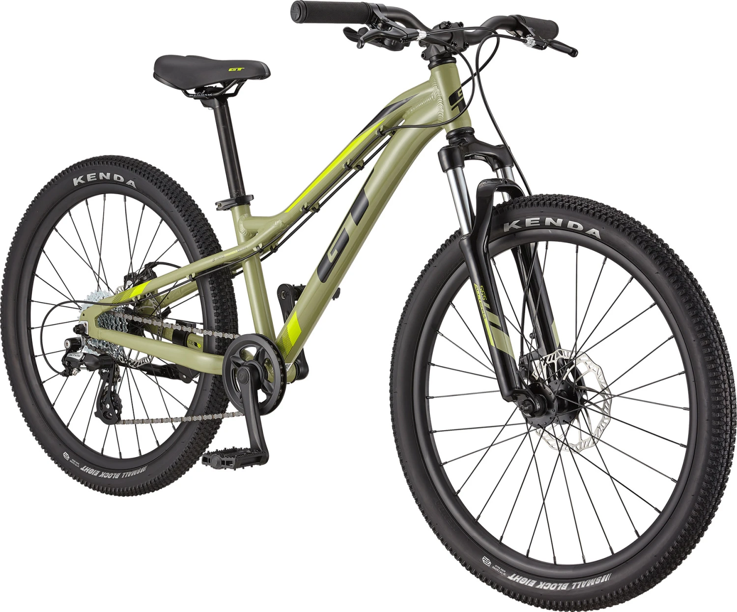 GT Stomper Ace 24" Green - Børnecykel - 2023 4 GT Stomper Ace 24" Green - Børnecykel - 2023 - Billede 2