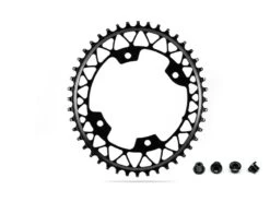 Absoluteblack Asymmetric 1x10/11/12-Speed Klinge, 46T
