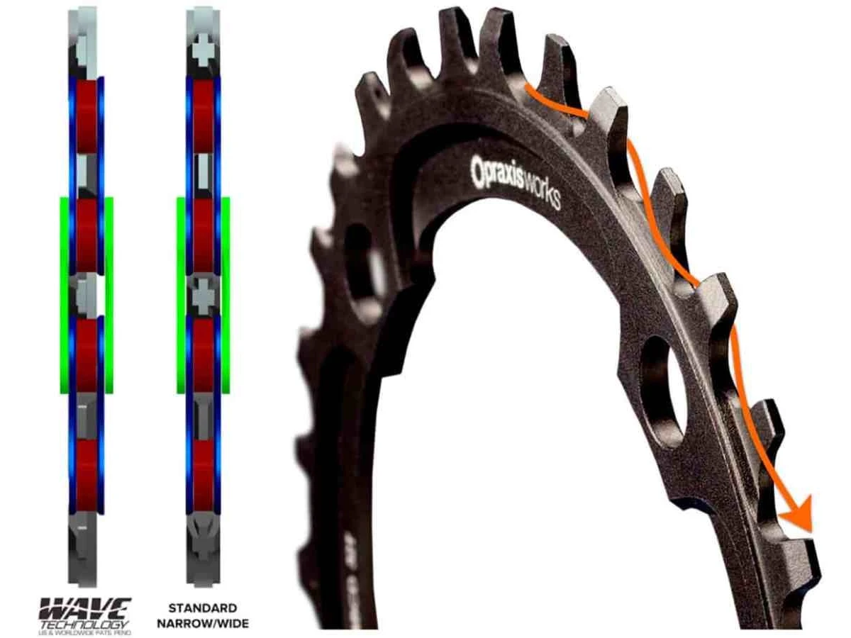 Praxis Works Wave 10/11-Speed Klinge, 30T 4 Praxis Works Wave 10/11-Speed Klinge, 30T - Billede 2