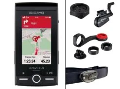 Sigma Rox 12.0 GPS Bundle Cykelcomputer, Grey
